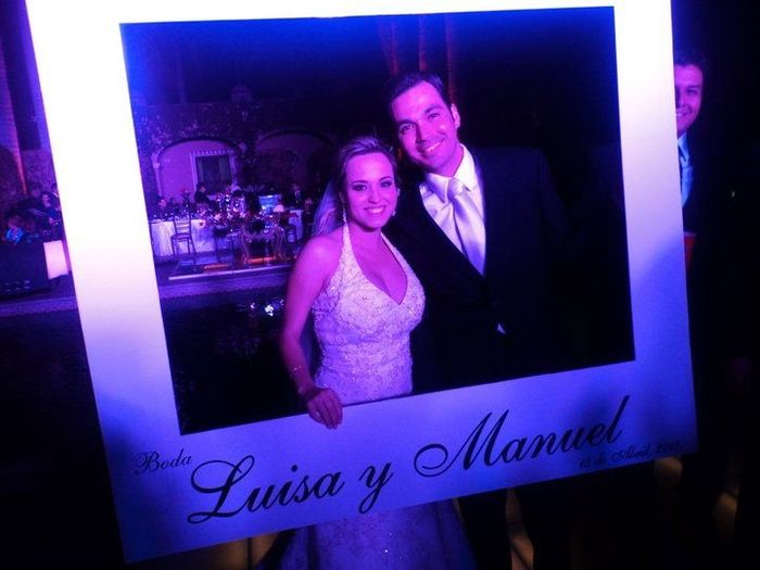 marco para fotos boda