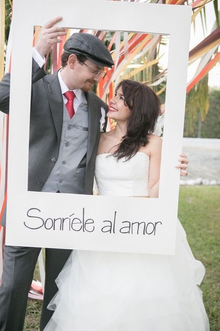 marco para fotos boda