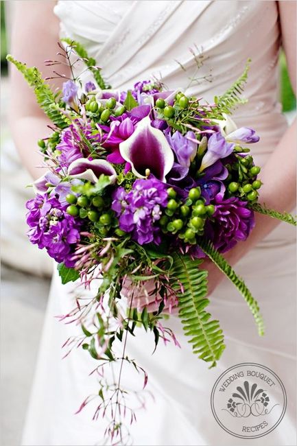 boda en color morado :D