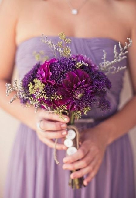 boda en color morado :D