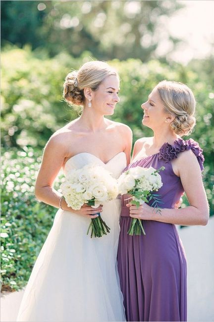 boda en color morado :D