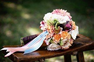 idea ramo colores boda