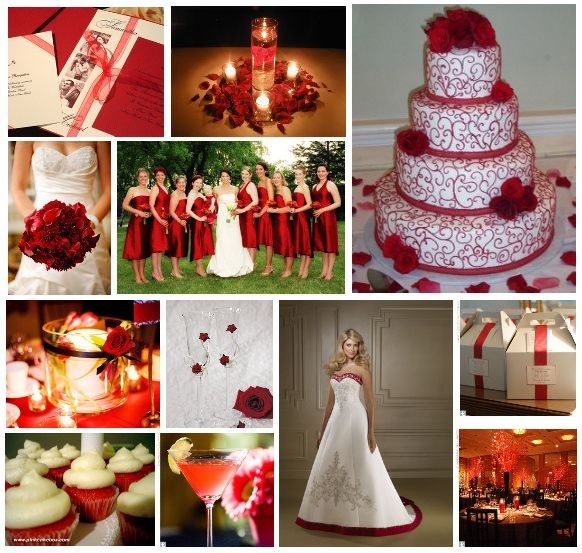 boda en rojo