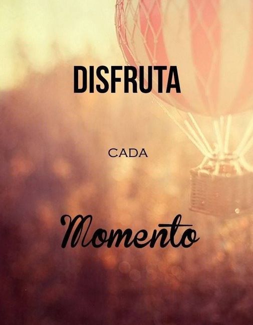 disfrutar