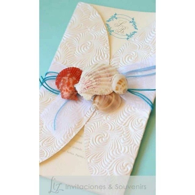 invitaciones boda playa