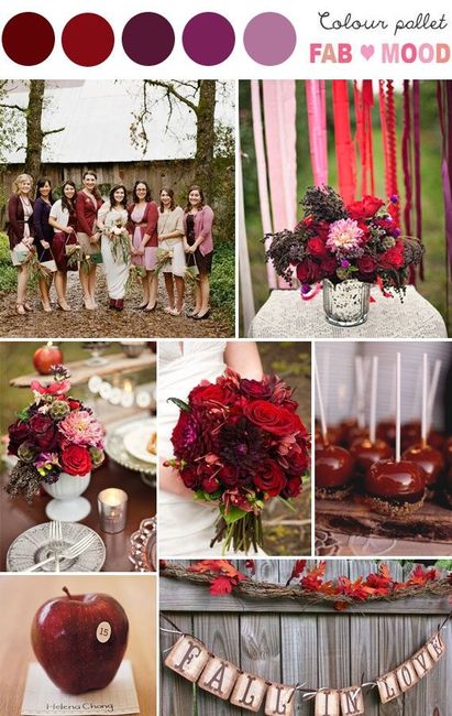 opciones de color boda