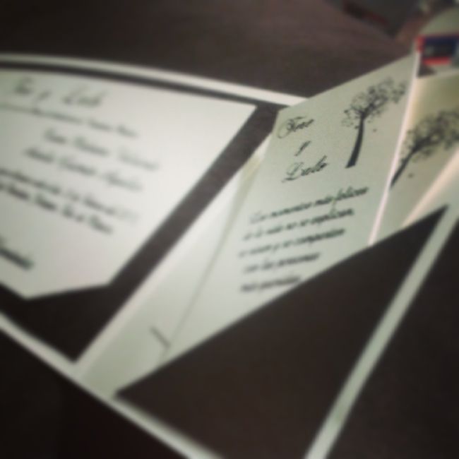 invitaciones tere y lalo