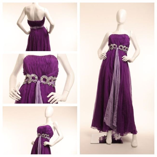 vestidos damas con plateado