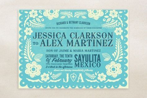 invitacion boda mexicana
