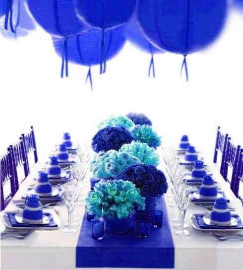 boda azul rey