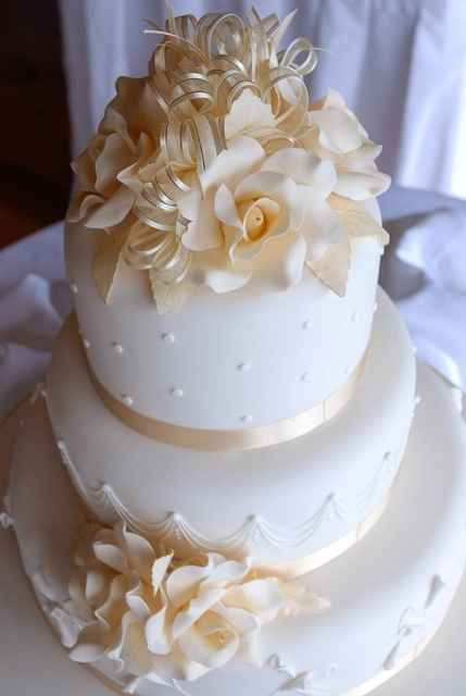 pastel tradicional boda