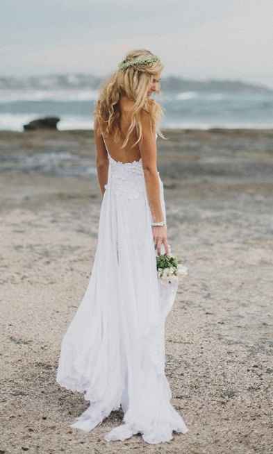 vestidos boda playa