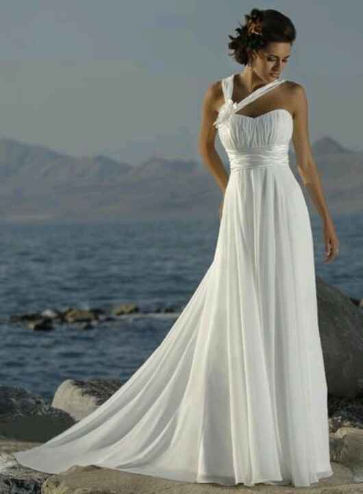 vestidos boda playa