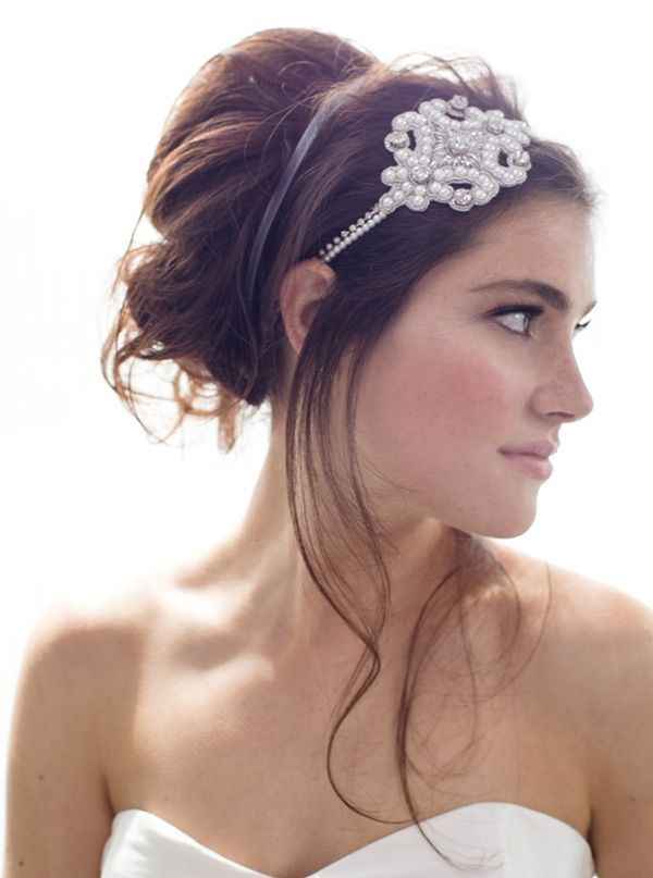 peinado recogido boda