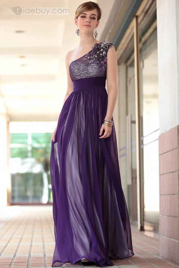 idea vestido damas de honor