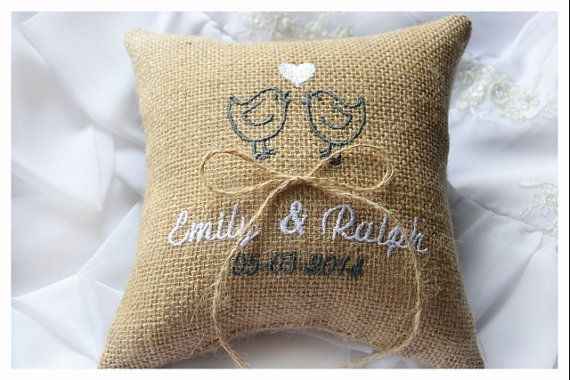 cojines boda