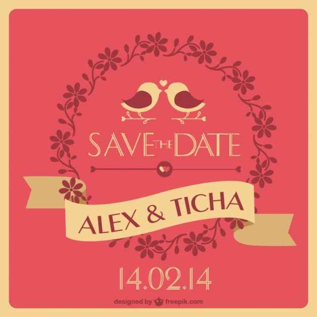 save the date sin foto
