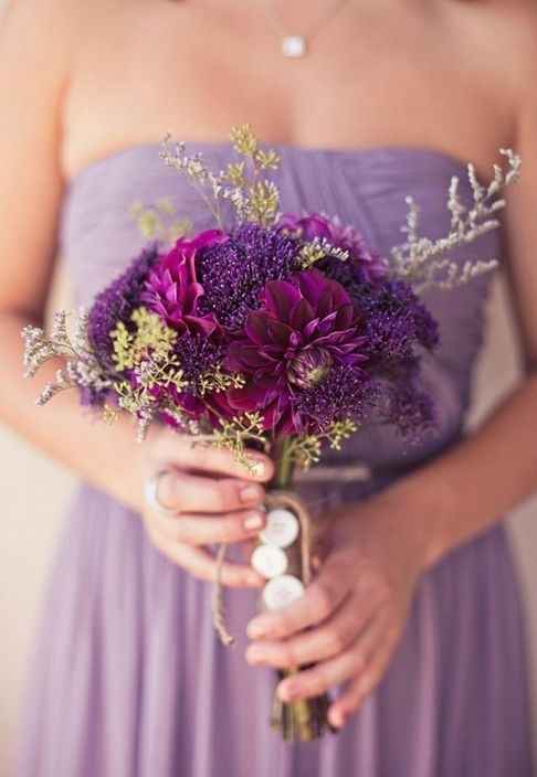 boda en color morado :D