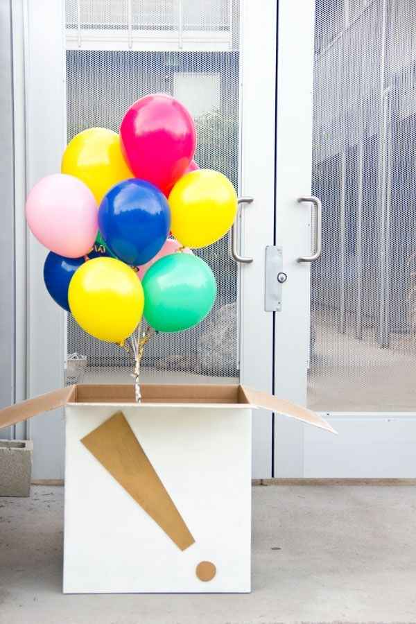 sorpresa para novio cumpleaños