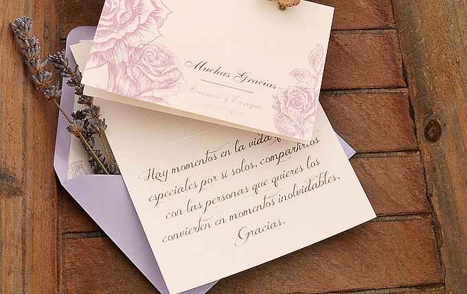 tarjeta agradecimiento