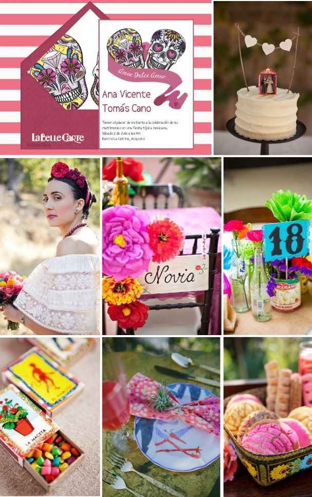 ideas de boda mexicana