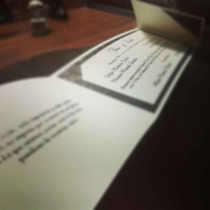 invitaciones tere y lalo