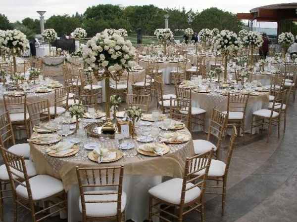 boda en dorado