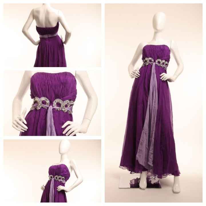 vestidos damas con plateado