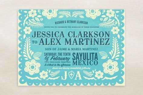 invitacion boda mexicana
