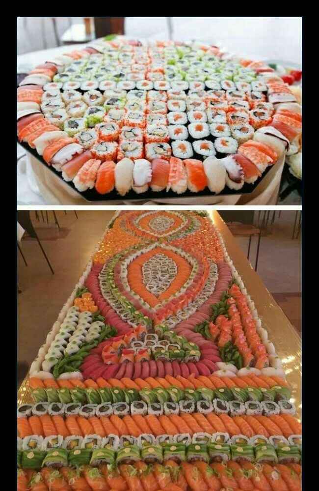 Pastel estilo...  ¿sushi? - 3