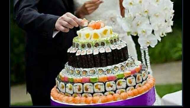 Pastel estilo...  ¿sushi? - 4