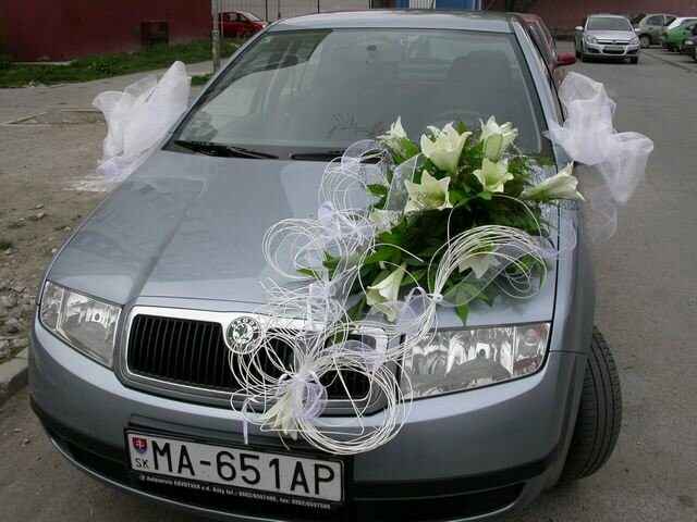 Flores... para el carro? - 2