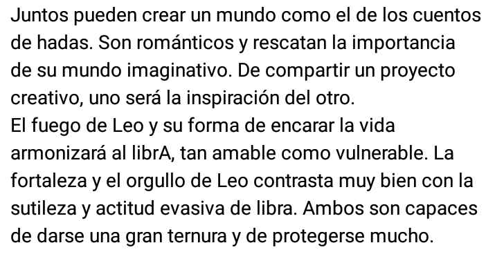 EL LEO, YO LIBRA