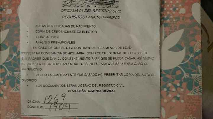 Registro civil - 1