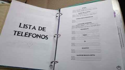 Los telefonos a la mano