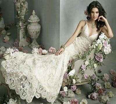 La novia,  estilo vintage - 1