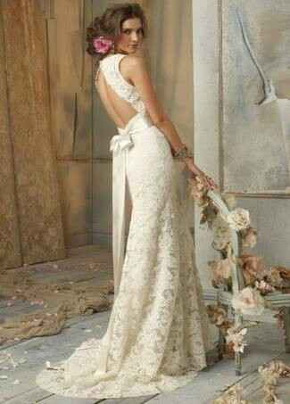 La novia,  estilo vintage - 5