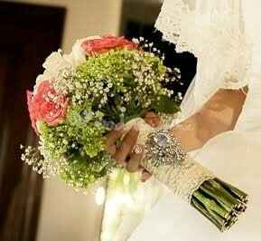 Ramo de novia,  estilo vintage - 5