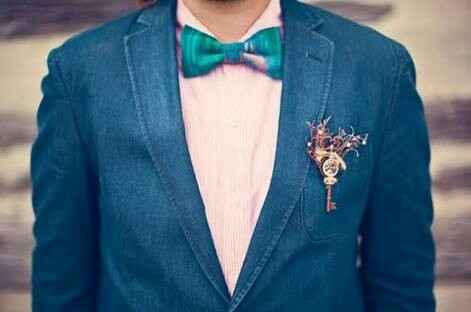 Boutonnieres, estilo vintage - 3