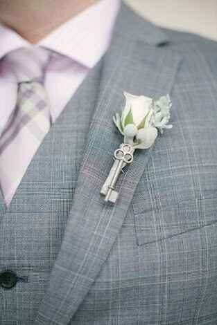 Boutonnieres, estilo vintage - 5