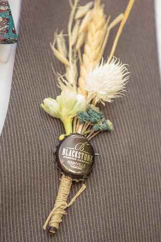 Boutonnieres, estilo vintage - 9