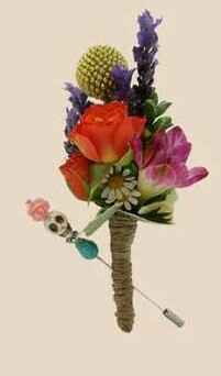 Boutonnieres, estilo vintage - 18