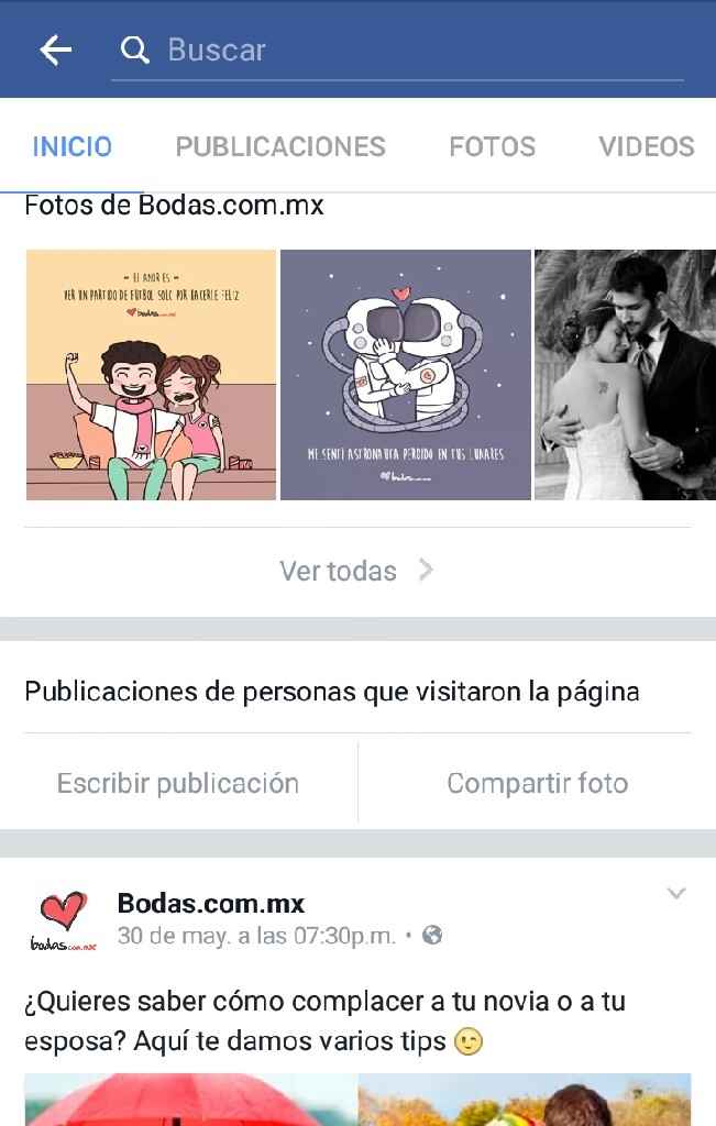 Bodas.com en facebook - 2