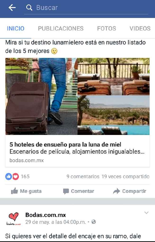 Bodas.com en facebook - 3