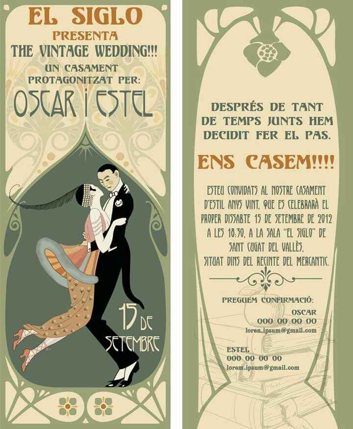Diseños de invitaciones - 1