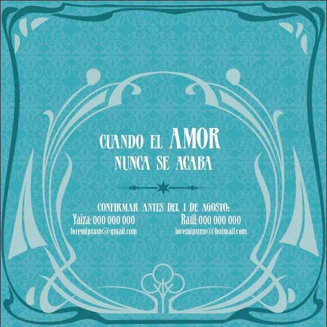 Diseños de invitaciones - 6