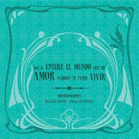 Diseños de invitaciones - 10