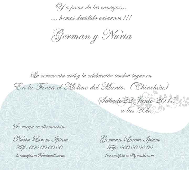 Diseños de invitaciones - 17