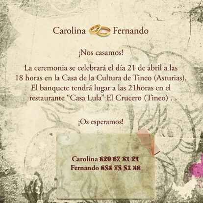 Diseños de invitaciones - 26