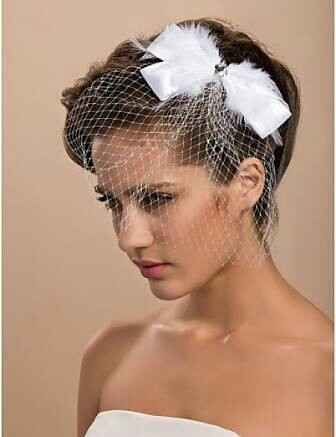 Peinados para novia,  cabello corto - 21